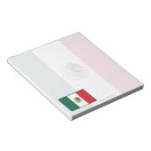 Mexico Plain Flag Notitieblok (Schuin)