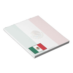 Mexico Plain Flag Notitieblok