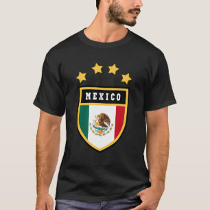 Mexico Pocket Jersey Voetbal Vlag Football Mexicaa T-shirt