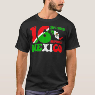 Mexico Pride Independence September 16 Mex T-shirt