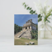 Mexico, provincie Chiapas, Palenque. Tempel van Briefkaart (Staand voorkant)