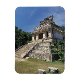 Mexico, provincie Chiapas, Palenque. Tempel van Magneet