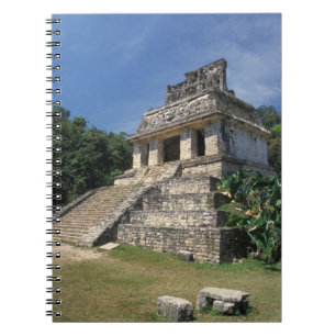 Mexico, provincie Chiapas, Palenque. Tempel van Notitieboek