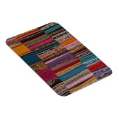 Mexico, provincie Oaxaca, Oaxaca, geweven gordels Magneet (Rechterzijde)