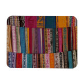 Mexico, provincie Oaxaca, Oaxaca, geweven gordels Magneet (Horizontaal)