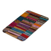 Mexico, provincie Oaxaca, Oaxaca, geweven gordels Magneet (Linkerzijde)