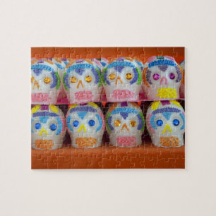 Mexico, provincie Oaxaca, Oaxaca, markt van Abasto Legpuzzel