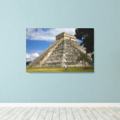Mexico, Quintana Roo, bij Cancun, Chichen 5 Canvas Afdruk (Insitu (Houten vloer))