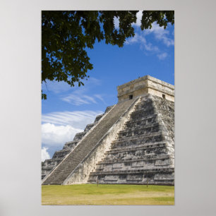 Mexico, Quintana Roo, bij Cancun, Chichen Poster