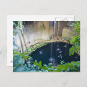 Mexico, Quintana Roo, bij Chichen Itza, Briefkaart (Voorkant / Achterkant)