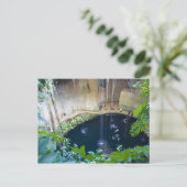 Mexico, Quintana Roo, bij Chichen Itza, Briefkaart (Staand voorkant)