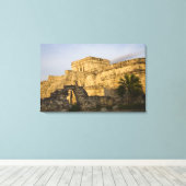 Mexico, Quintana Roo, schiereiland Yucatan, Canvas Afdruk (Insitu (Houten vloer))