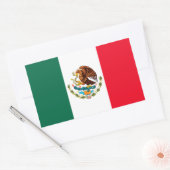 Mexico Rechthoekige Sticker (Envelop)