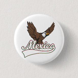 Mexico Reis logo Ronde Button 3,2 Cm