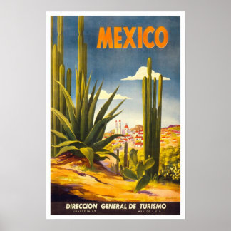  mexico - reisposters poster