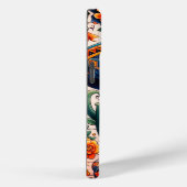 Mexico | Reizen  Retro Sugar Skull Case-Mate iPhone Case (Achterkant / Rechts)