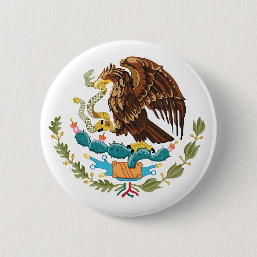 Mexico Ronde Button 5,7 Cm (Voorkant)