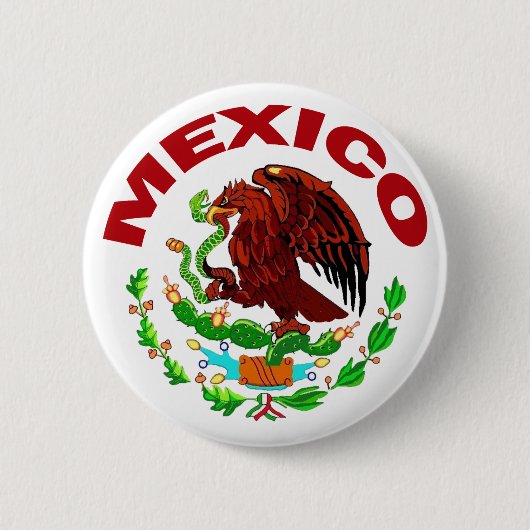 MEXICO RONDE BUTTON 5,7 CM (Voorkant)