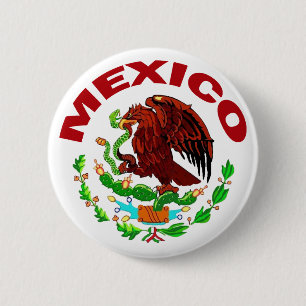 MEXICO RONDE BUTTON 5,7 CM