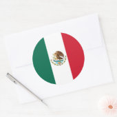 Mexico Ronde Sticker (Envelop)