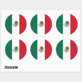 Mexico Ronde Sticker (Vel)