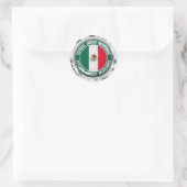Mexico Round Emblem Ronde Sticker (Tas)
