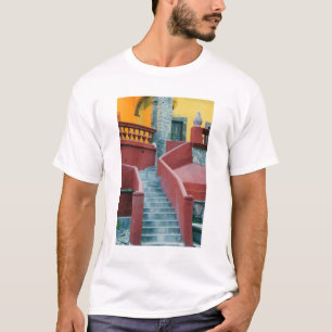 Mexico, San Miguel de Allende, kleurrijk T-shirt