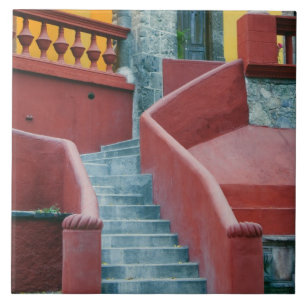 Mexico, San Miguel de Allende, kleurrijk Tegeltje