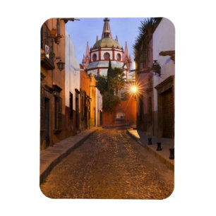 Mexico, San Miguel de Allende. Vroeg in de ochtend Magneet