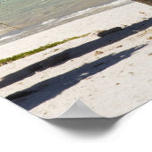 Mexico, schiereiland Yucatan, Progreso. Thatch Poster (Hoek)