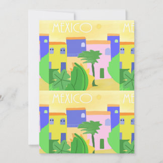 Mexico schilderkunst kaart