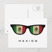 Mexico Shades aangepast briefkaart voor tekst en k (Voorkant / Achterkant)