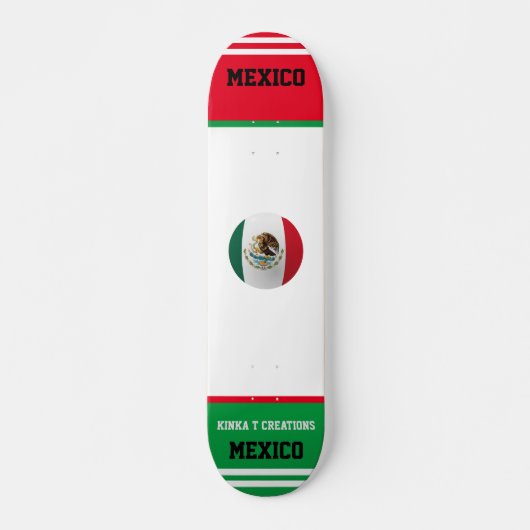 Mexico Skateboard (Voorkant)