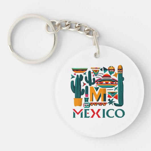MEXICO SLEUTELHANGER (Voorkant)