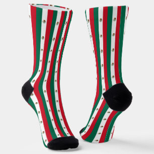 Mexico Socks, patriottische Mexicaanse vlag mode Sokken