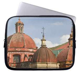 Mexico, staat Guanajuato, Guanajuato. Templo de Laptop Sleeve