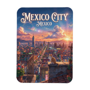 Mexico-Stad Magneet