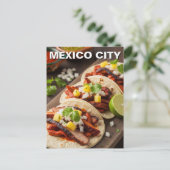 Mexico-Stad Tacos al pastor Briefkaart (Staand voorkant)