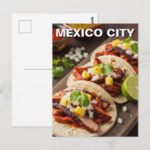 Mexico-Stad Tacos al pastor Briefkaart (Voorkant / Achterkant)
