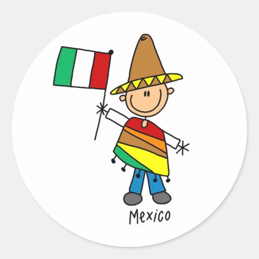 Mexico Sticker (Voorkant)