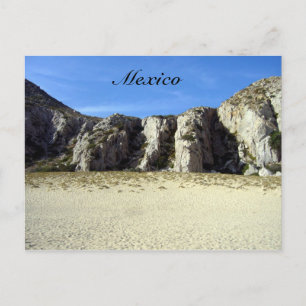 mexico - strand briefkaart