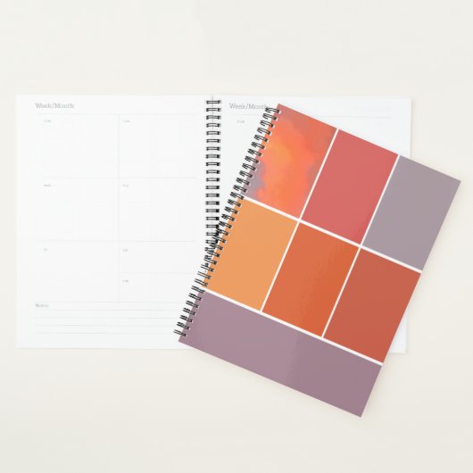 Mexico Sunset Colors Planner (Display)