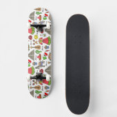 Mexico | Symbolen Patroon Skateboard (Voorkant)