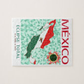 Mexico Totale Eclipse Puzzel Legpuzzel (Horizontaal)