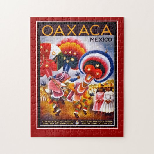 Mexico Travel Poster puzzel puzzel Legpuzzel (Verticaal)