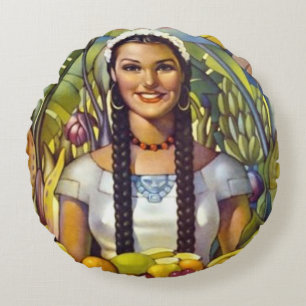  Mexico Travel Tourism Advertisation Rond Kussen
