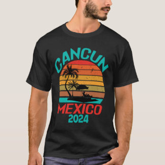 Mexico Vakantie 2024, Cancun Mexico 2024 Souvenir T-shirt