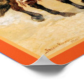 México ~ Vaquero ~ Poster Vintage voyage. (Coin)