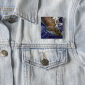 Mexico Vierkante Button 5,1 Cm (In situ)