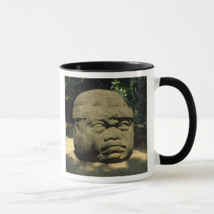 Mexico, Villahermosa, reuzenkop Olmec, La Venta Mok